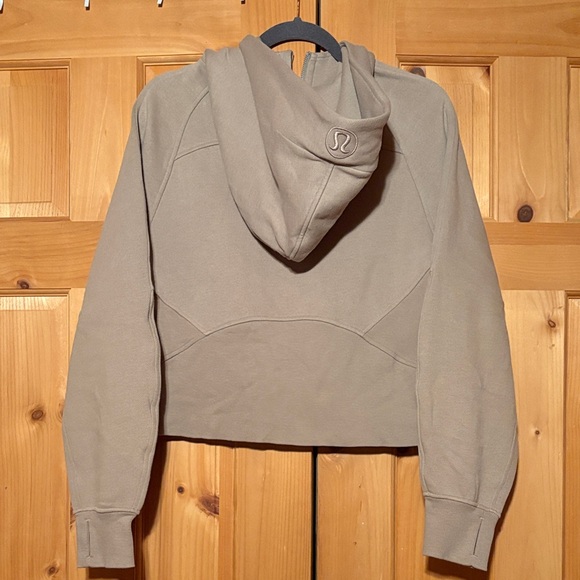 Lululemon Scuba Oversized Full-Zip Hoodie Sheer Oak M/L - Picture 2 of 9